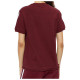 Adidas Γυναικεία κοντομάνικη μπλούζα Ruffle-Trim Logo-Embroidered T-Shirt